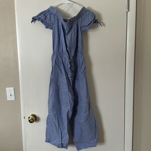 Off-the-shoulder jumpsuit